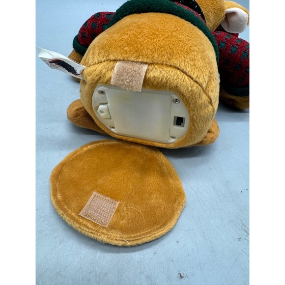 Christams T.L. Toys Plush Moose Toy With Festive Sweater & Scarf 11" Tall READ - Picture 6 of 7